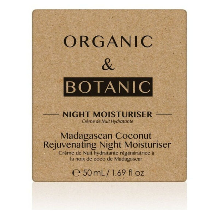 Nachtcreme Madagascan Coconut Organic & Botanic OBMCNM 50 ml