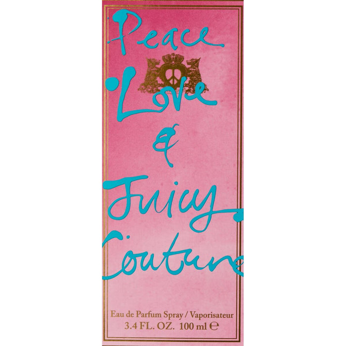 Damenparfüm Juicy Couture EDP Peace, Love and Juicy Couture 100 ml