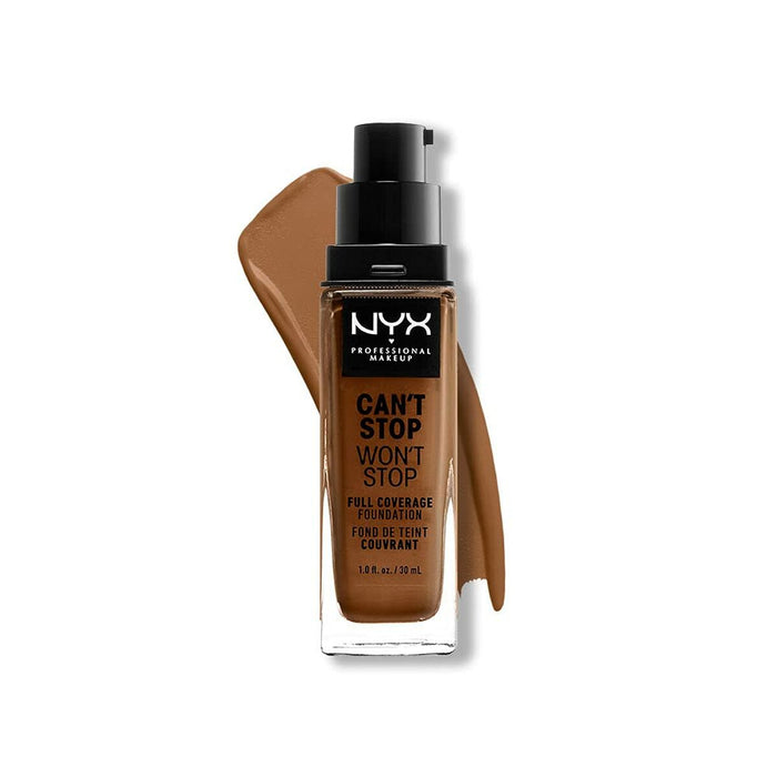 Cremige Make-up Grundierung NYX Can't Stop Won't Stop Warm mahogany 30 ml