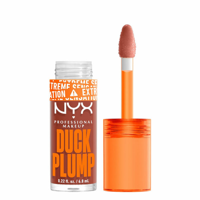 Lippgloss NYX Duck Plump Brown of applause 6,8 ml