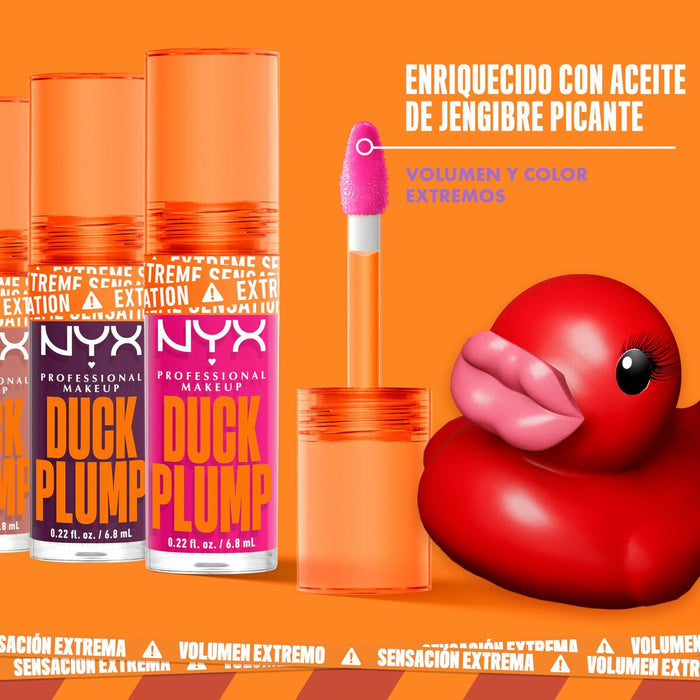 Lippgloss NYX Duck Plump Pink me pink 6,8 ml
