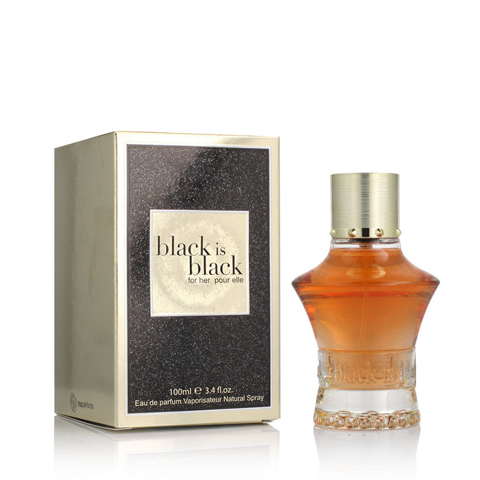 Damenparfüm Nu Parfums EDP Black Is Black For Women (100 ml)