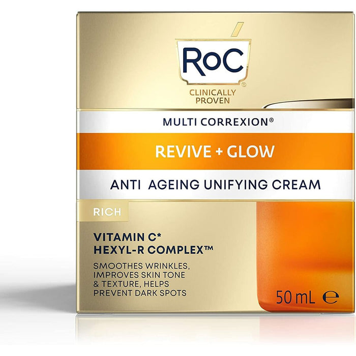 Anti-Agingcreme Roc Multi Correxion Revive + Glow (50 ml)