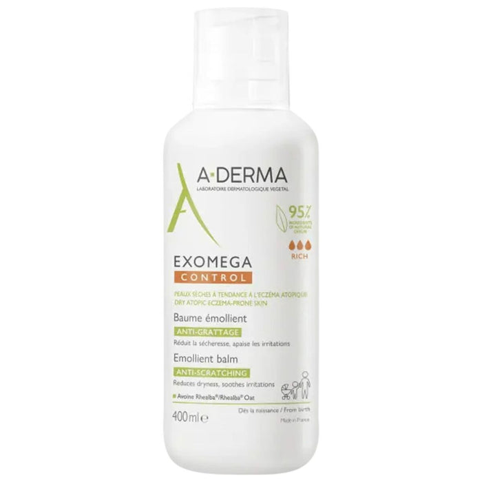Entspannende Körperemulsion A-Derma Exomega Control Balsam 400 ml