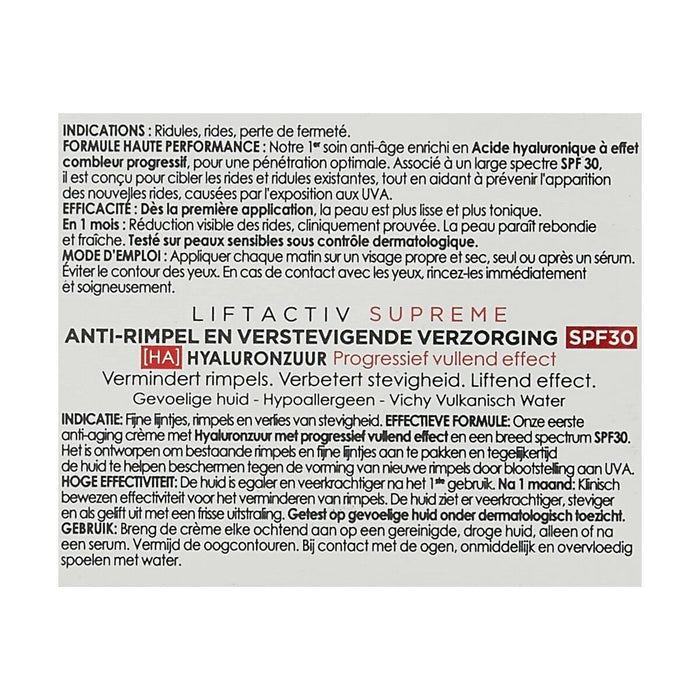 Anti-Aging-Tagescreme Vichy LiftActiv Suprème SPF 30 (50 ml)