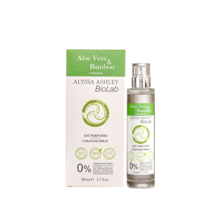 Unisex-Parfüm Alyssa Ashley EDC Biolab Aloe & Bamboo (50 ml)