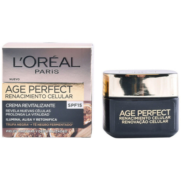 Nährende Tagescreme L'Oreal Make Up Age Perfect SPF 15 (50 ml) (50 ml)
