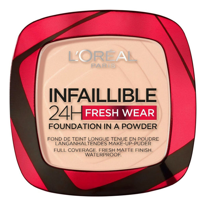 Basis für Puder-Makeup Infallible 24h Fresh Wear L'Oreal Make Up AA187501 (9 g)