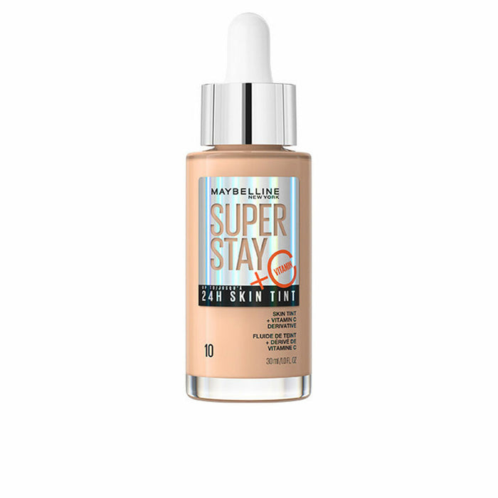 Fluid Makeup Basis Maybelline Super Stay Skin Tint Vitamin C Nº 10 30 ml