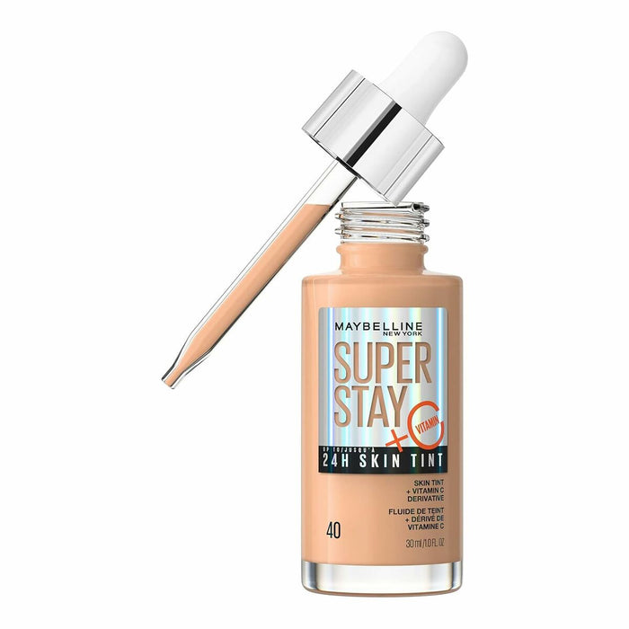 Fluid Makeup Basis Maybelline Super Stay Skin Tint Vitamin C Nº 40 30 ml
