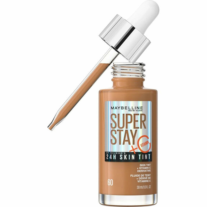 Fluid Makeup Basis Maybelline Super Stay Skin Tint Vitamin C Nº 60 30 ml