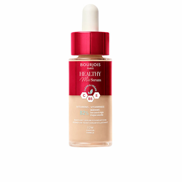Fluid Makeup Basis Bourjois Healthy Mix Serum Nº 52W Vanilla 30 ml