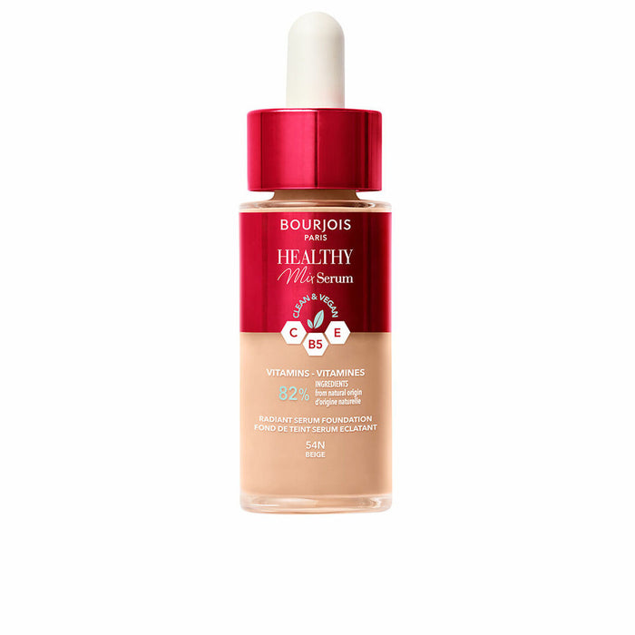 Fluid Makeup Basis Bourjois Healthy Mix Serum Nº 54N Beige 30 ml