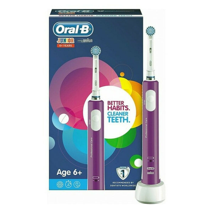 Elektrische Zahnbürste Junior Oral-B Lila