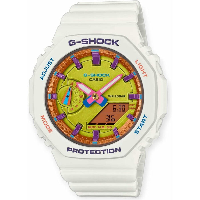 Damenuhr Casio G-Shock BRIGHT SUMMER WHITE (Ø 43 mm)