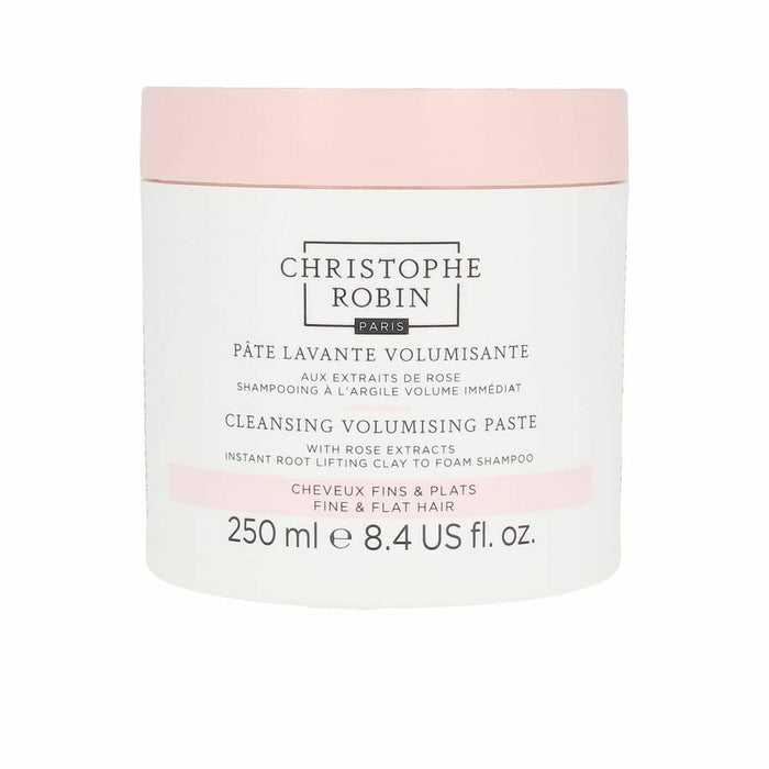 Volumengebendes Shampoo Christophe Robin Rhassoul Clay & Rose Extracts Nudeln (250 ml)