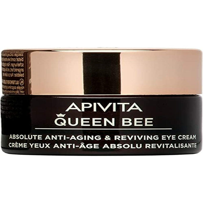 Antiaging Creme  für die Auguenkontour Apivita Queen Bee Revitalisierende (15 ml)