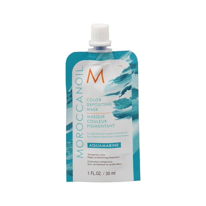 Haarmaske Moroccanoil Depositing Aqua marine  30 ml