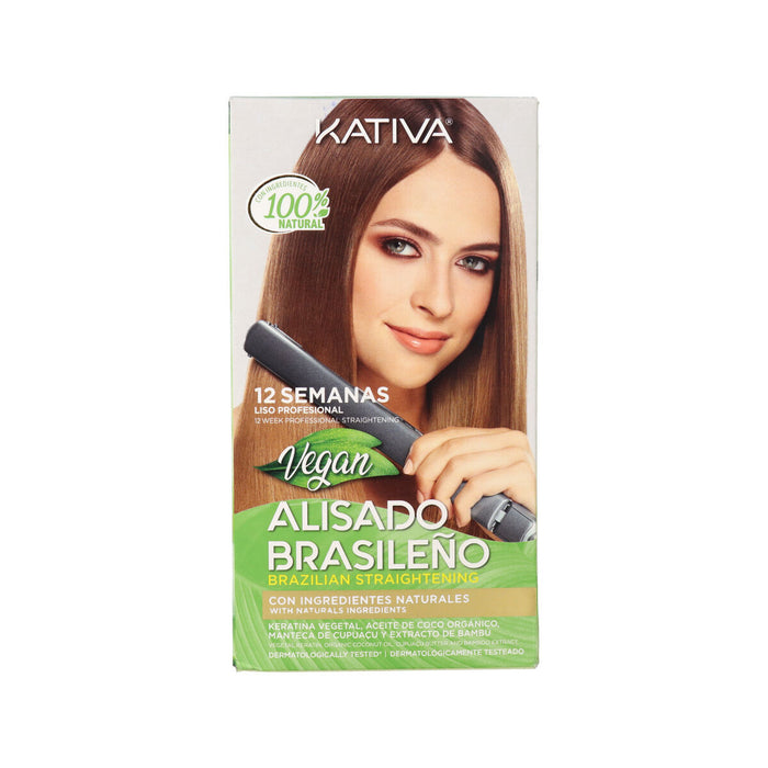 Friseurset für Brasilianische Haarglättung Kativa Alisado Brasileño (5 pcs)