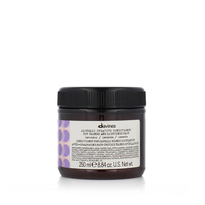 Pflegespülung für Blondes und Graues Haar Davines Alchemic Lavender 250 ml