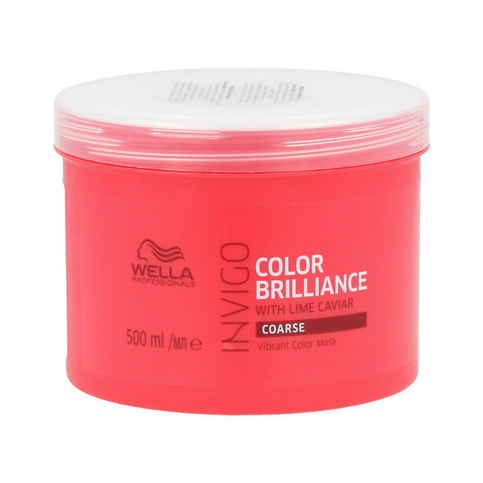 Maske für Coloriertes Haar Wella Invigo Color Brilliance 500 ml 150 ml