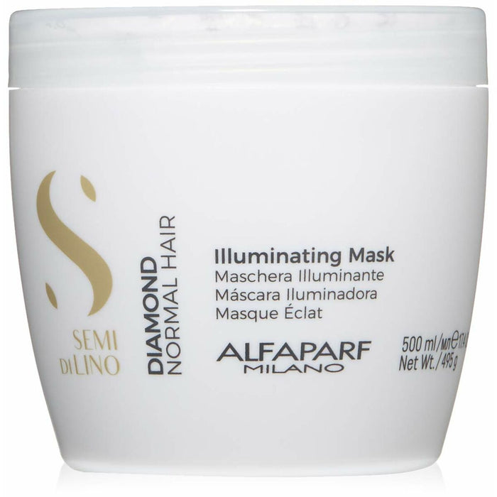 Aufbau-Gesichtsmaske Alfaparf Milano Semi Di Lino Diamond 500 ml