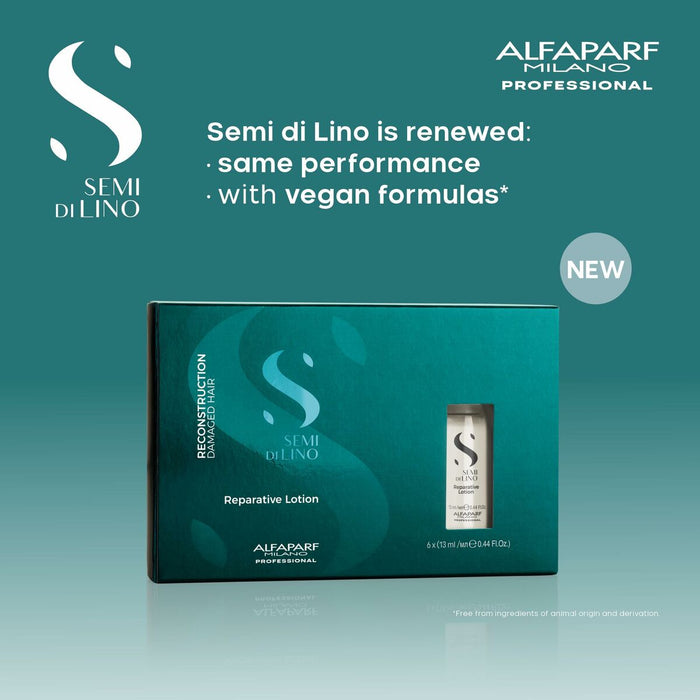Haaröl Alfaparf Milano Semi Di Lino Reconstruction Sos 6 x 13 ml 13 ml