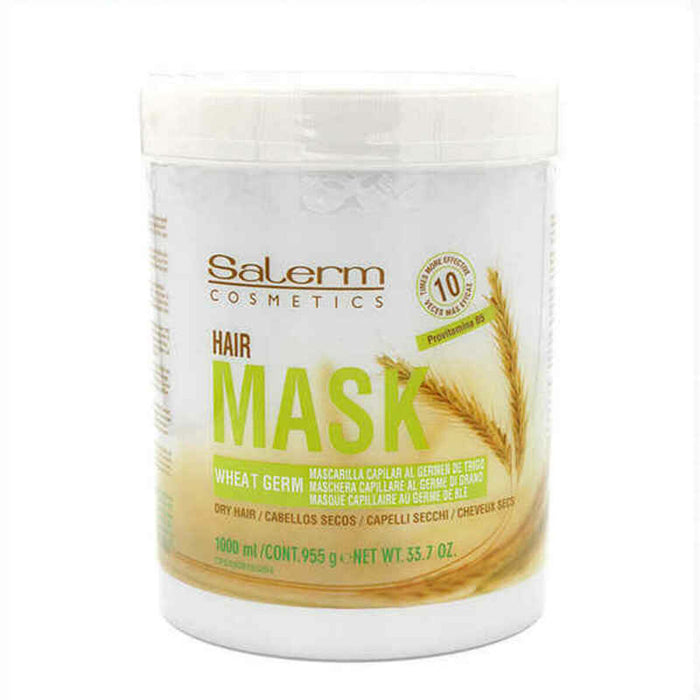 Haarmaske Wheat Germ Salerm Hair Mask (1000 ml) 1 L