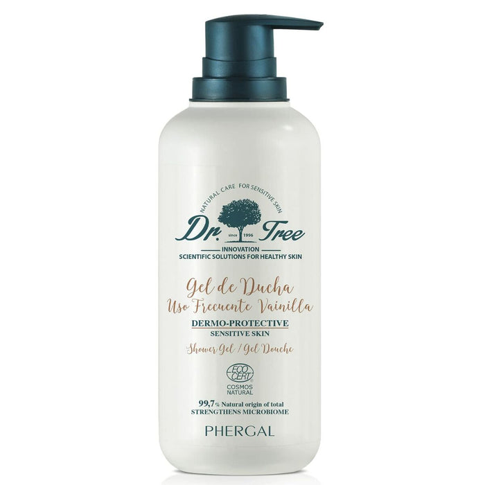Duschgel Dr. Tree   Empfindliche Haut Vanille Tägliche Anwendung 500 ml