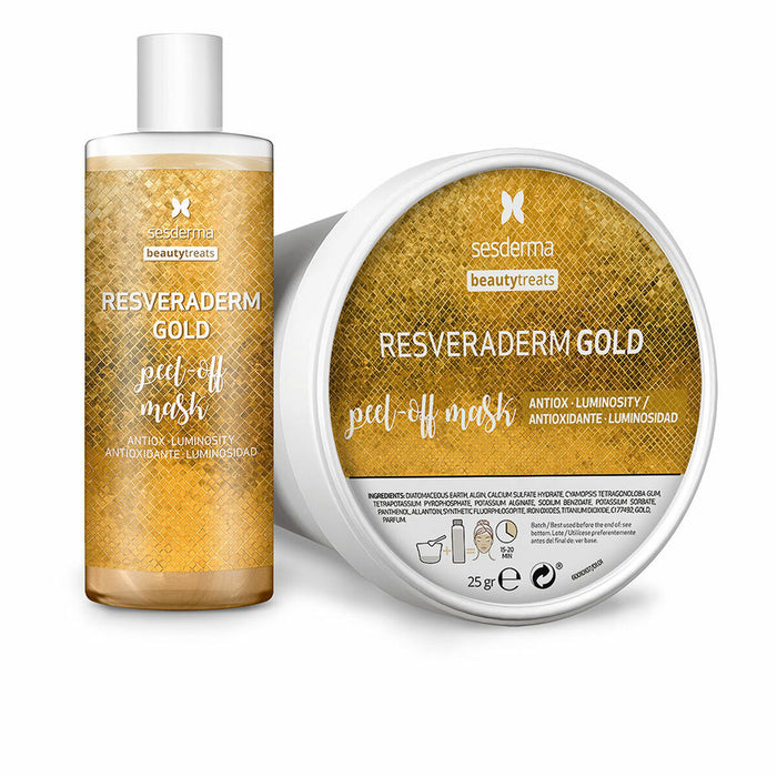 Gesichtsmaske Peel Off Sesderma Beauty Treats Resveraderm Gold 75 ml (25 gr)