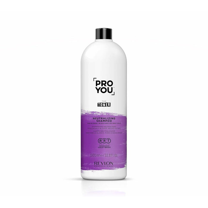 Shampoo zur Farbneutralisierung Revlon Proyou Anti-Vergilbungsbehandlung 1 L
