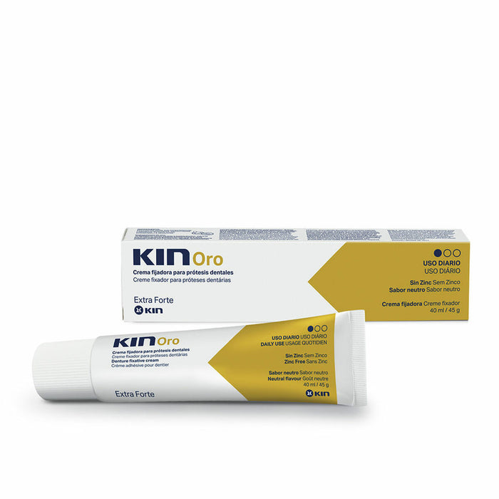 Zahnprothesen-Fixiercreme Kin Kin Oro 40 ml Extrastarke