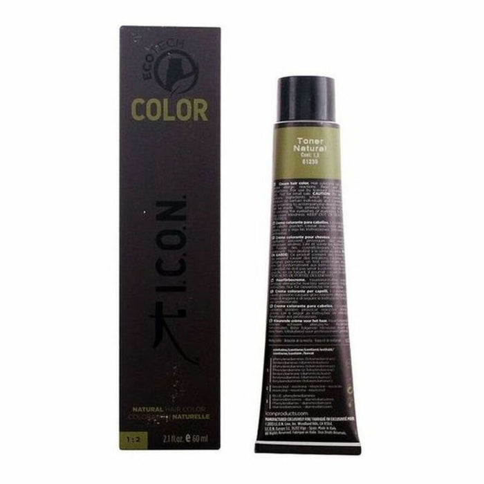 Getönte Creme Ecotech Color I.c.o.n. 116303 Nº 9.0-rubio muy claro Nº 8.0-rubio claro 60 ml