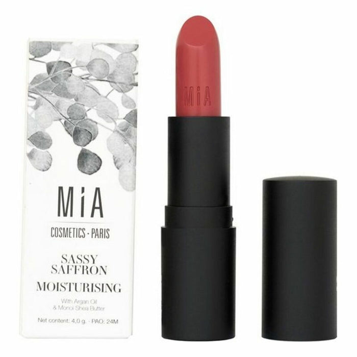 Feuchtigkeitsspendender Lippenstift Mia Cosmetics Paris 511-Sassy Saffron (4 g)