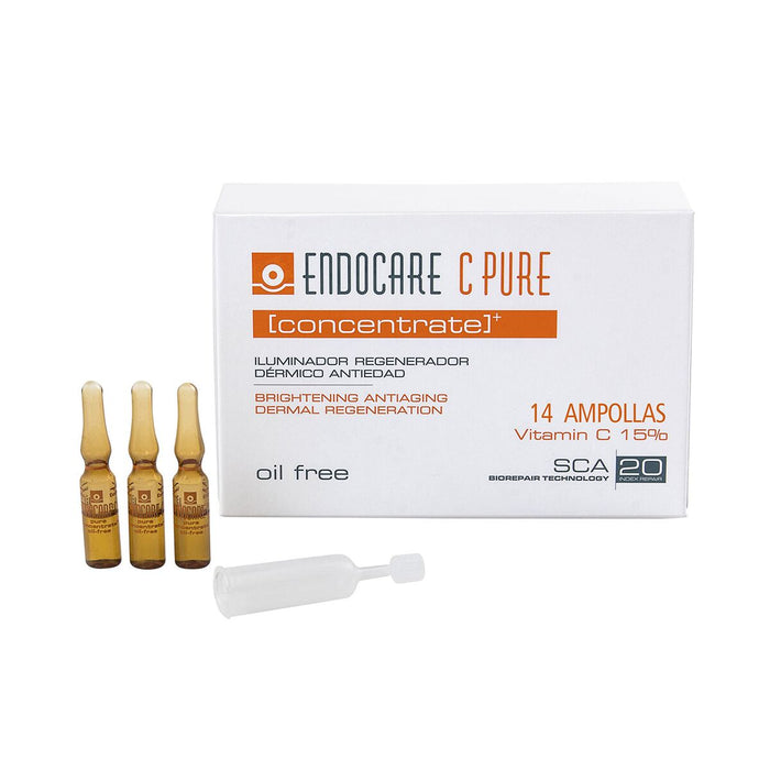 Aufhellendes Beauty Fluid Endocare C Pure Concentrate 14 x 1 ml Ampullen