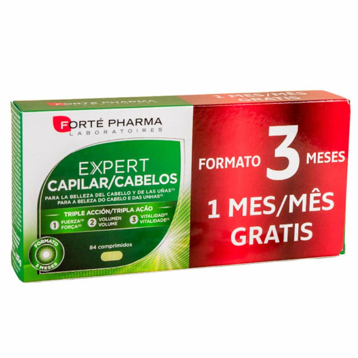 Nahrungsergänzungsmittel Gegen Haarausfall Forté Pharma Expert (84 Stück)