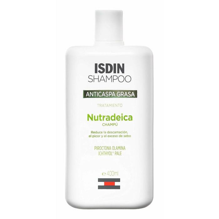 Shampoo für fettendes Haar Isdin Nutradeica Anti-Schuppen 400 ml