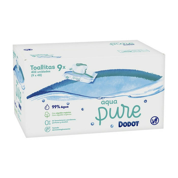 Sterile Reinigungstücher Packungen (Pack) Dodot Dodot Pure 432 Stück