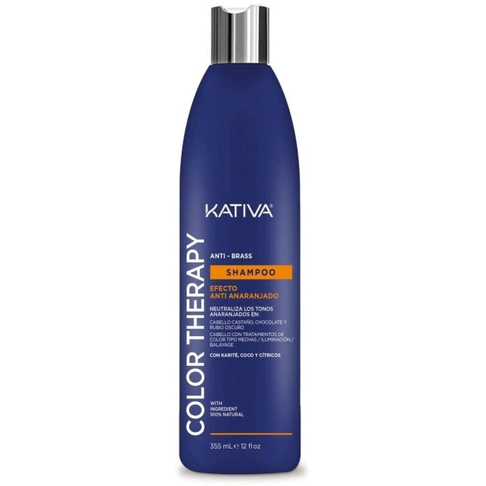 Shampoo zur Farbneutralisierung Kativa Color Therapy Anti-Orange Behandlung 355 ml