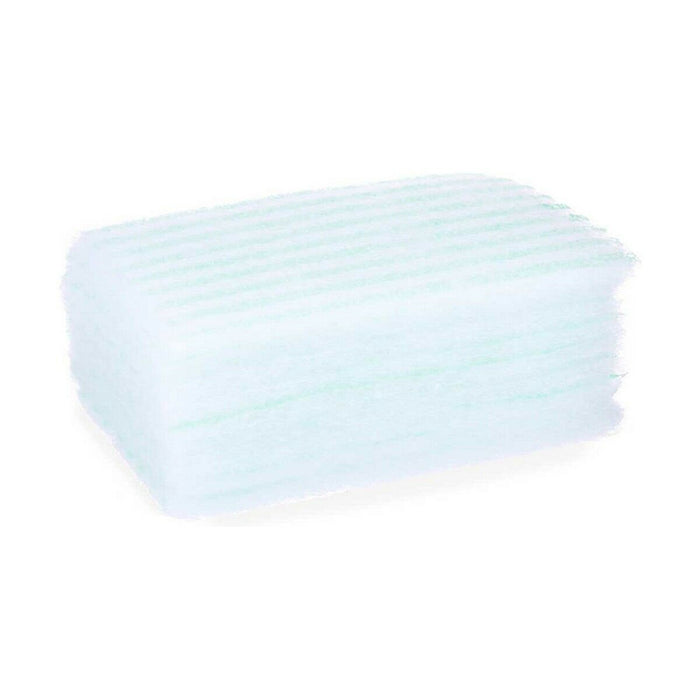 Körperschwamm Seife Blau Weiß 19,5 x 12 x 1,5 cm (12 Stück)