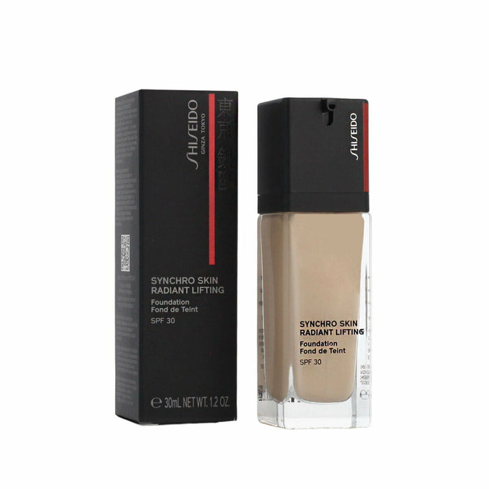 Fluid Makeup Basis Shiseido Synchro Skin Radiant Lifting Nº 120 Ivory Spf 30 30 ml
