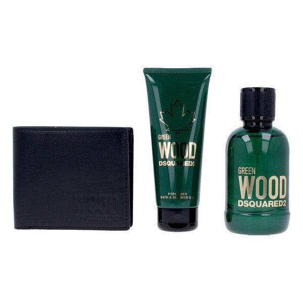 Herrenparfum Green Wood Pour Homme Dsquared2 EDT (3 pcs)