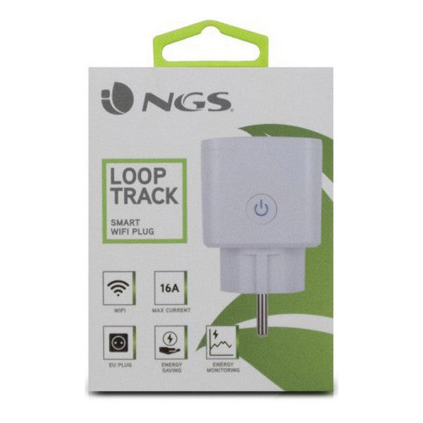 Intelligenter Stecker NGS Loop Track Duo 16W Weiß (2 pcs)